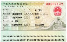 Applying for A Chinese Visa
