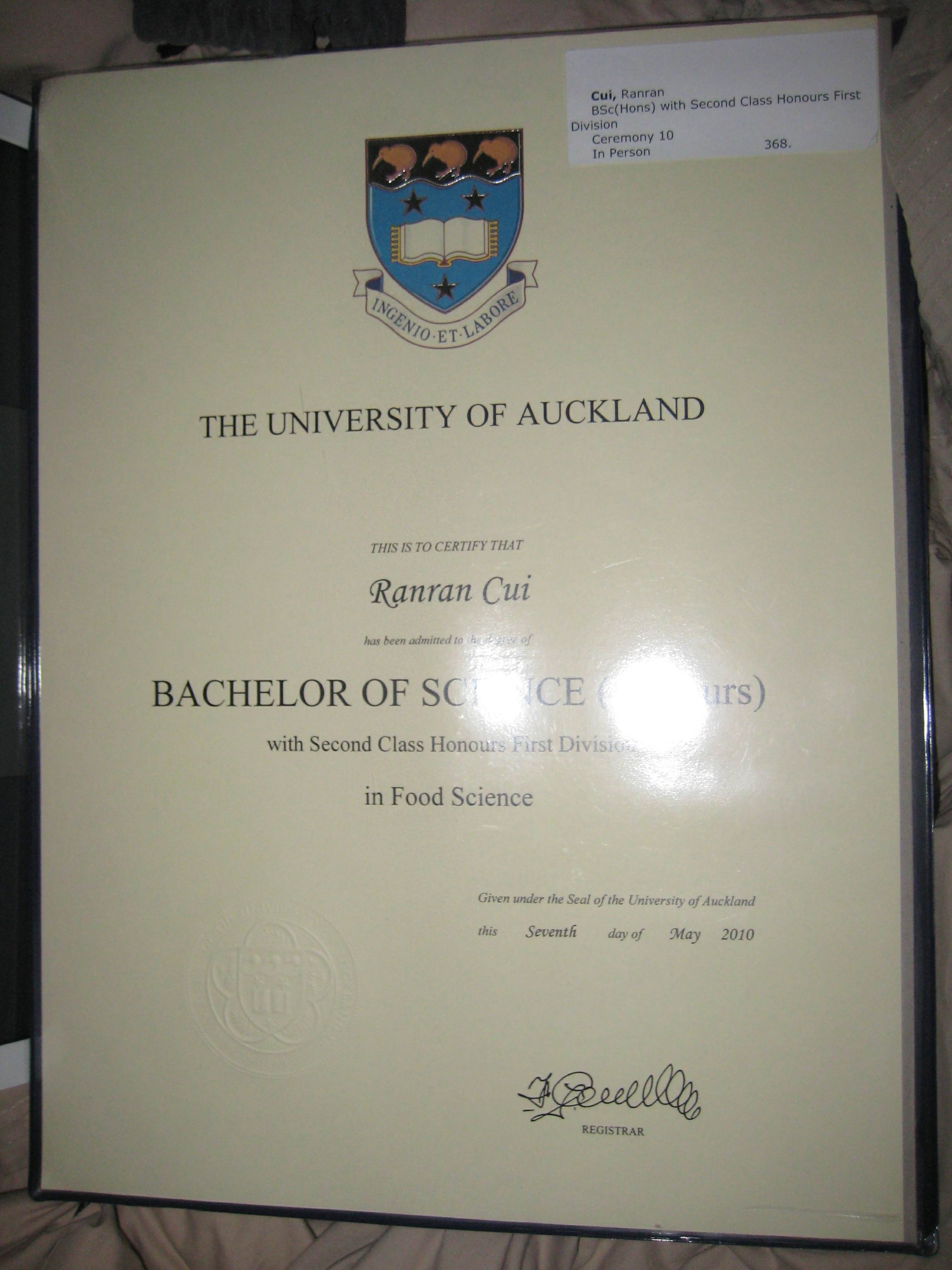 New Zealand Diploma